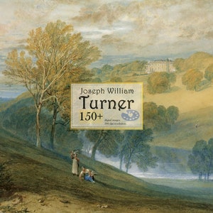 Impressions de Joseph William Turner en téléchargement numérique, impression botanique, impression de peinture, impression de Joseph William Turner, ensemble d'impressions d'artistes