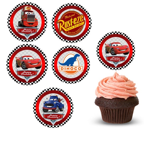 cupcake mcqueen
