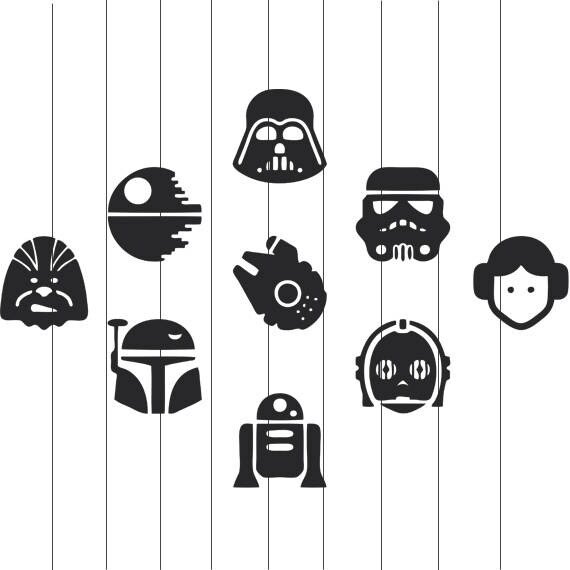 Star Wars Svg Star Wars Clip Art Starwars Svg Files For Etsy