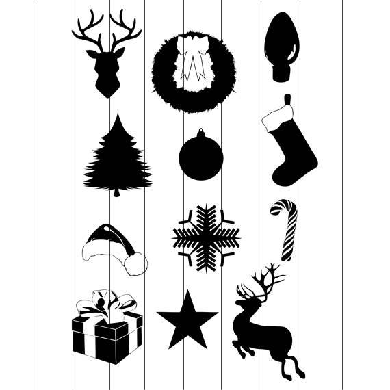 Download Free Merry Christmas Svg Files Ornament Chrismast Svg Christmas Etsy SVG DXF Cut File