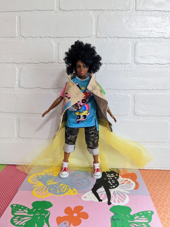 Barbie AA African American Barbie. Curvy. High End. Natural 4c