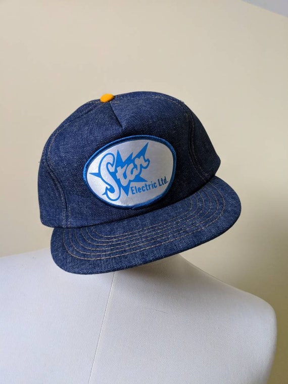 Vintage Star Electric Trucker Hat