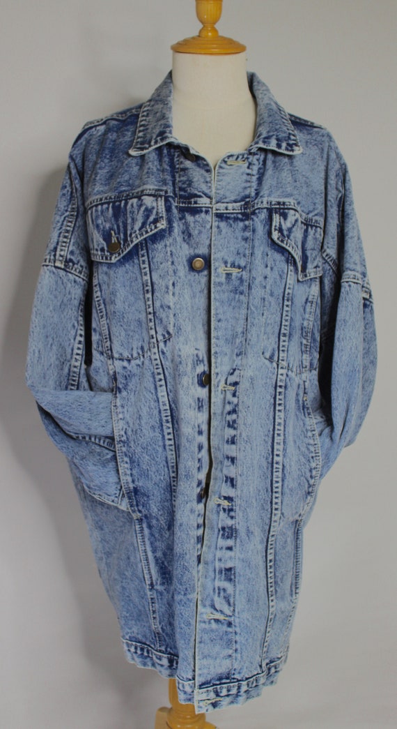 Acid Wash Jean Jacket