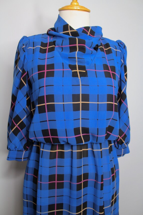 tartan work dress