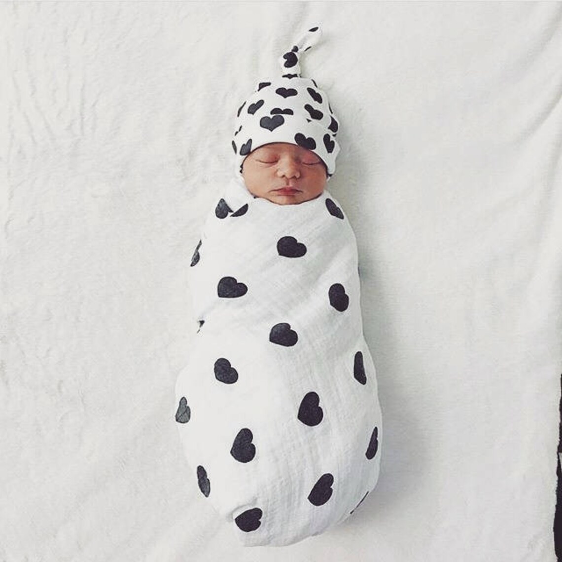 MINIBAE 100 Cotton Muslin Baby Wrap Swaddle Baby Blanket Etsy