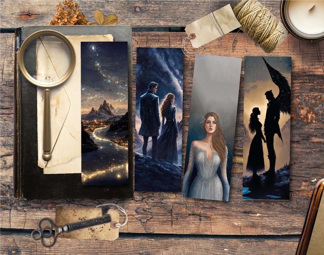 Printable ACOTAR Bookmarks, Digital Download, A Court of Thorns and ...