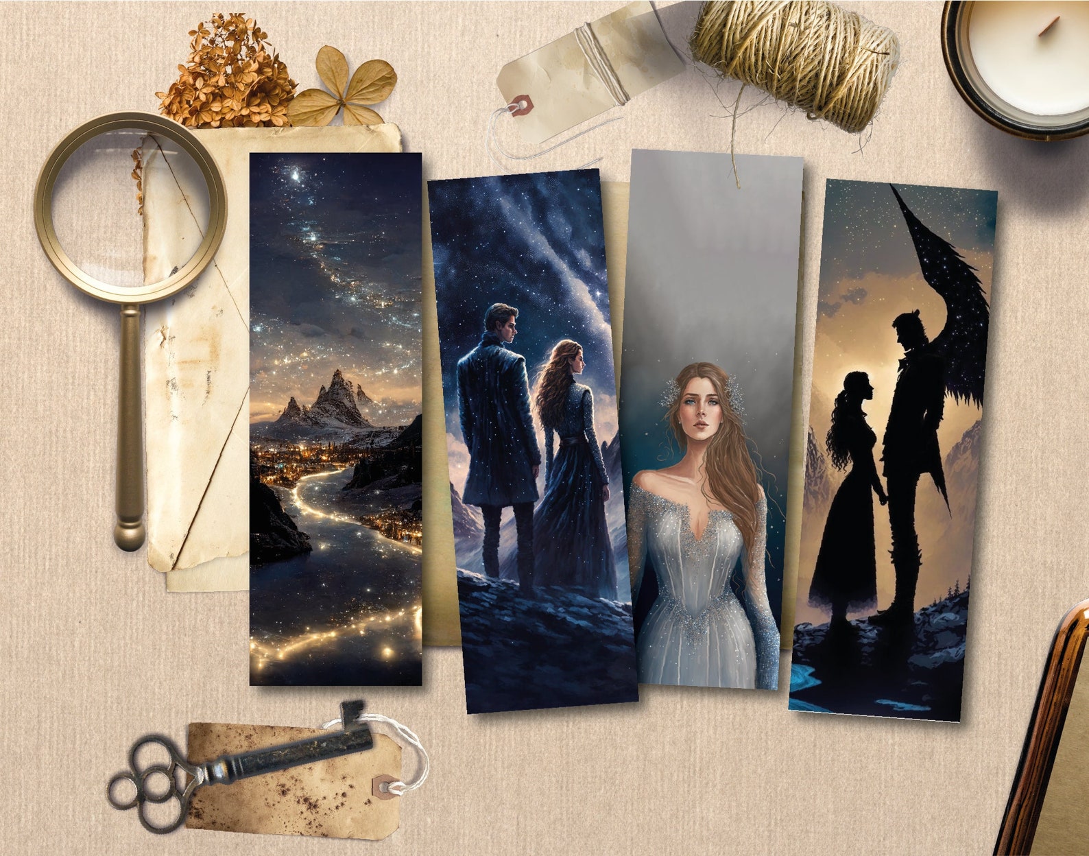 Printable ACOTAR Bookmarks Digital Download A Court of - Etsy Australia