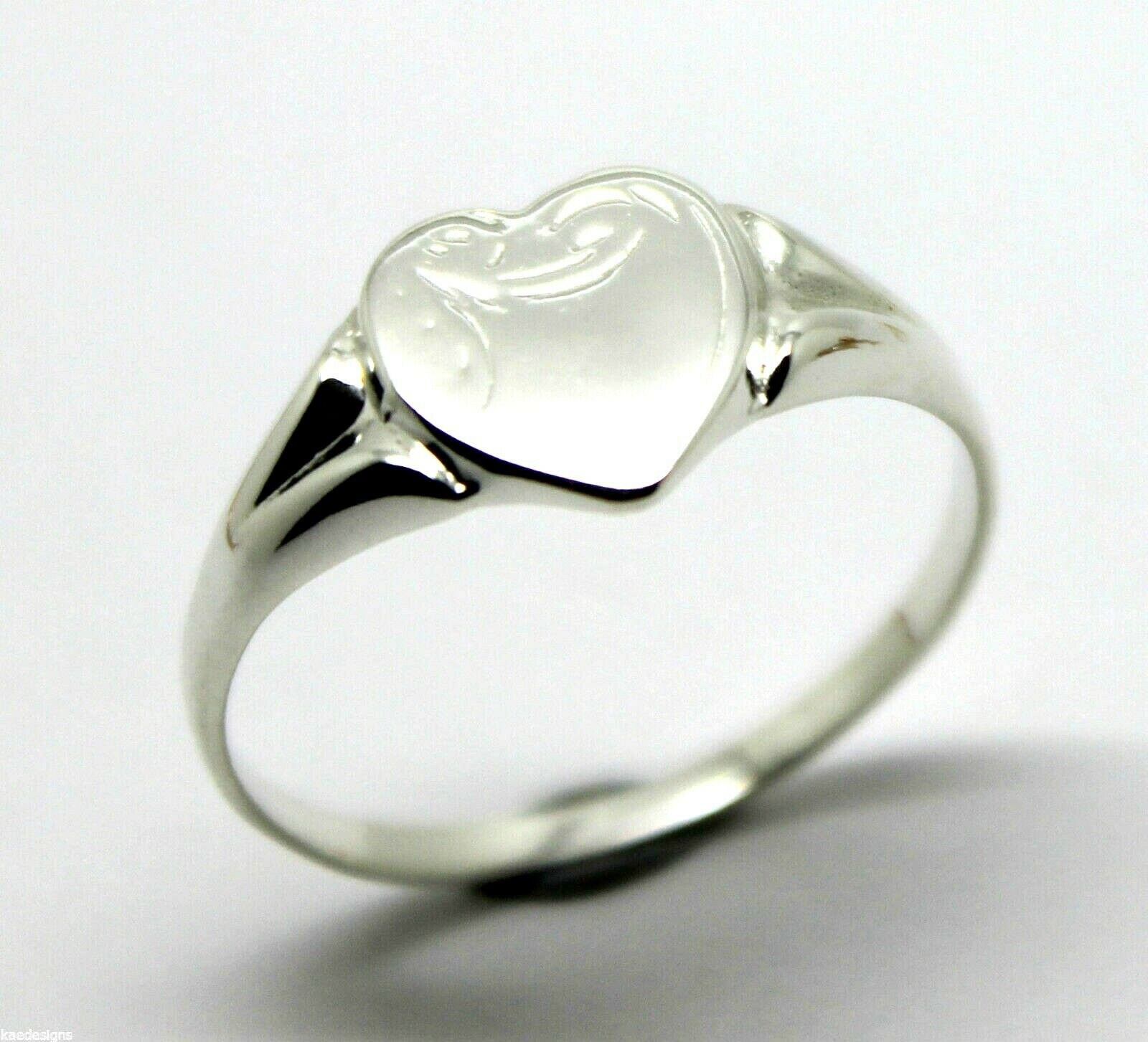 Size K Kaedesigns, New Genuine Large Sterling Silver Heart