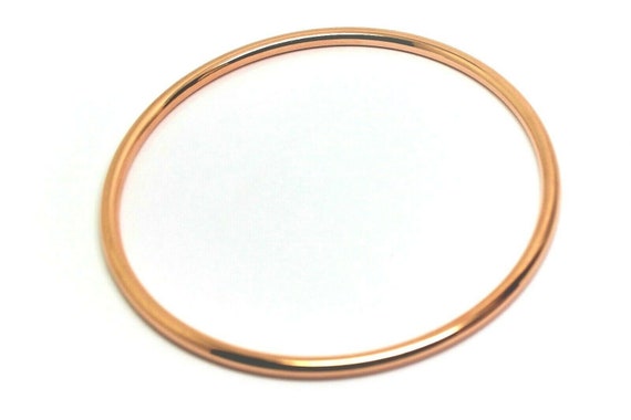 rose plated 60mm golf bangle rose plated 60mm golf bangle