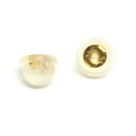 Sterling Silver 925 Disc Butterfly Earring Backs - Various Sizes, Secure Fit For Handmade Earrings