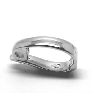 Kaedesigns New Genuine Sterling Silver Plain Enhancer Bail Clasp 10mm
