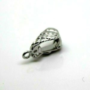 Sterling zilveren parelversterker borgtochtsluiting groot 14 mm *Gratis exprespost in oz