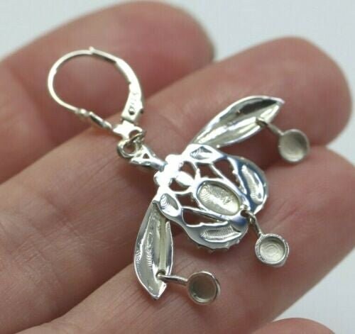Orecchini a cerchio in argento Sterling placcato al rodio, con chiave greca antica, diametro 16 mm