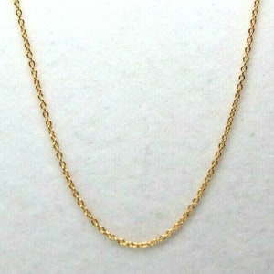 Genuine 18ct 750 Yellow Gold Belcher Belcher 1.30mm 50cm 2g
