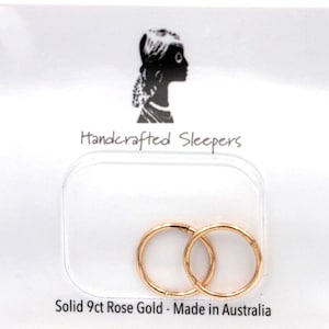 Hängeohrringe Silber 925 Rosévergoldete Ohrringe Mit Diamantschliff – Sterlingsilber Schläfer, 8-20 Mm Durchmesser Gold Ohrringe Mit Diamanten
