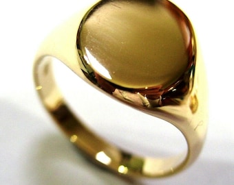 Anello Con Sigillo Uomo In Oro Giallo 9 Carati Su Argento - Foto 7