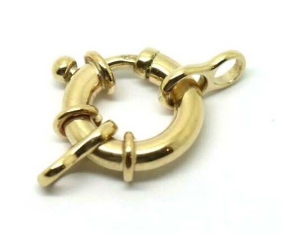 9ct gold bolt ring best sale clasp