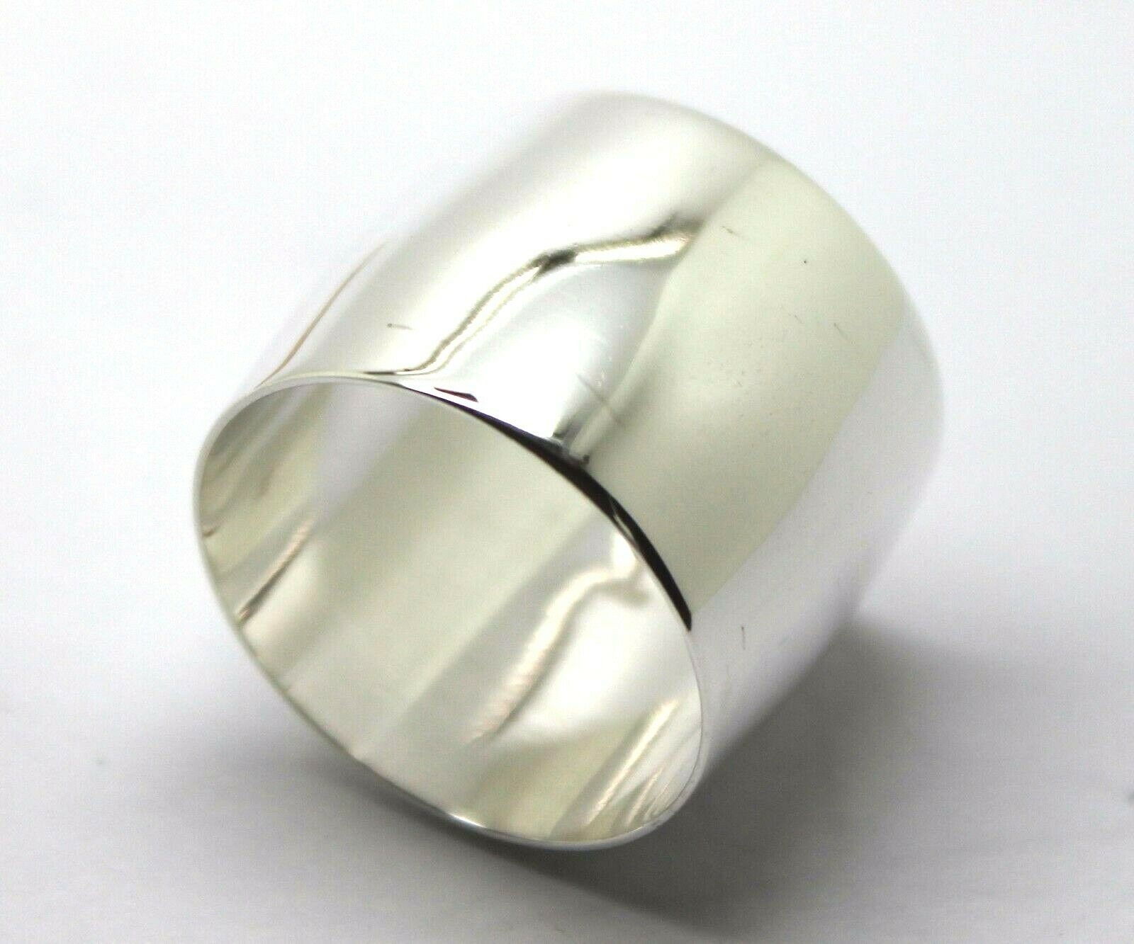 Kaedesigns 新サイズ S 1/2 スターリングシルバー フルソリッド 17mm