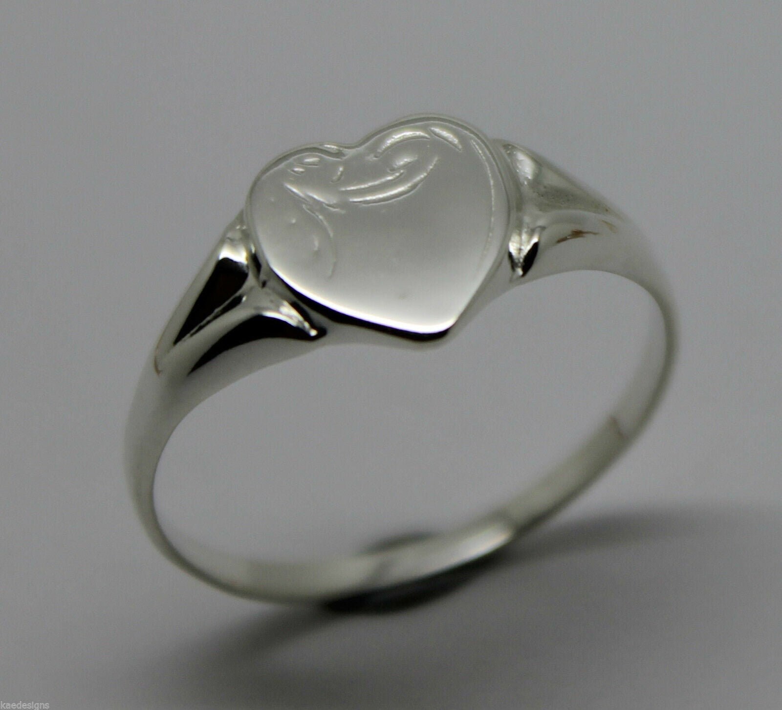 Size K Kaedesigns, New Genuine Large Sterling Silver Heart