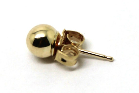Boucles D'Oreilles Classiques En Or Jaune 9 Carats - Boules De 3 Mm - Fermoir Papillon - ArranView