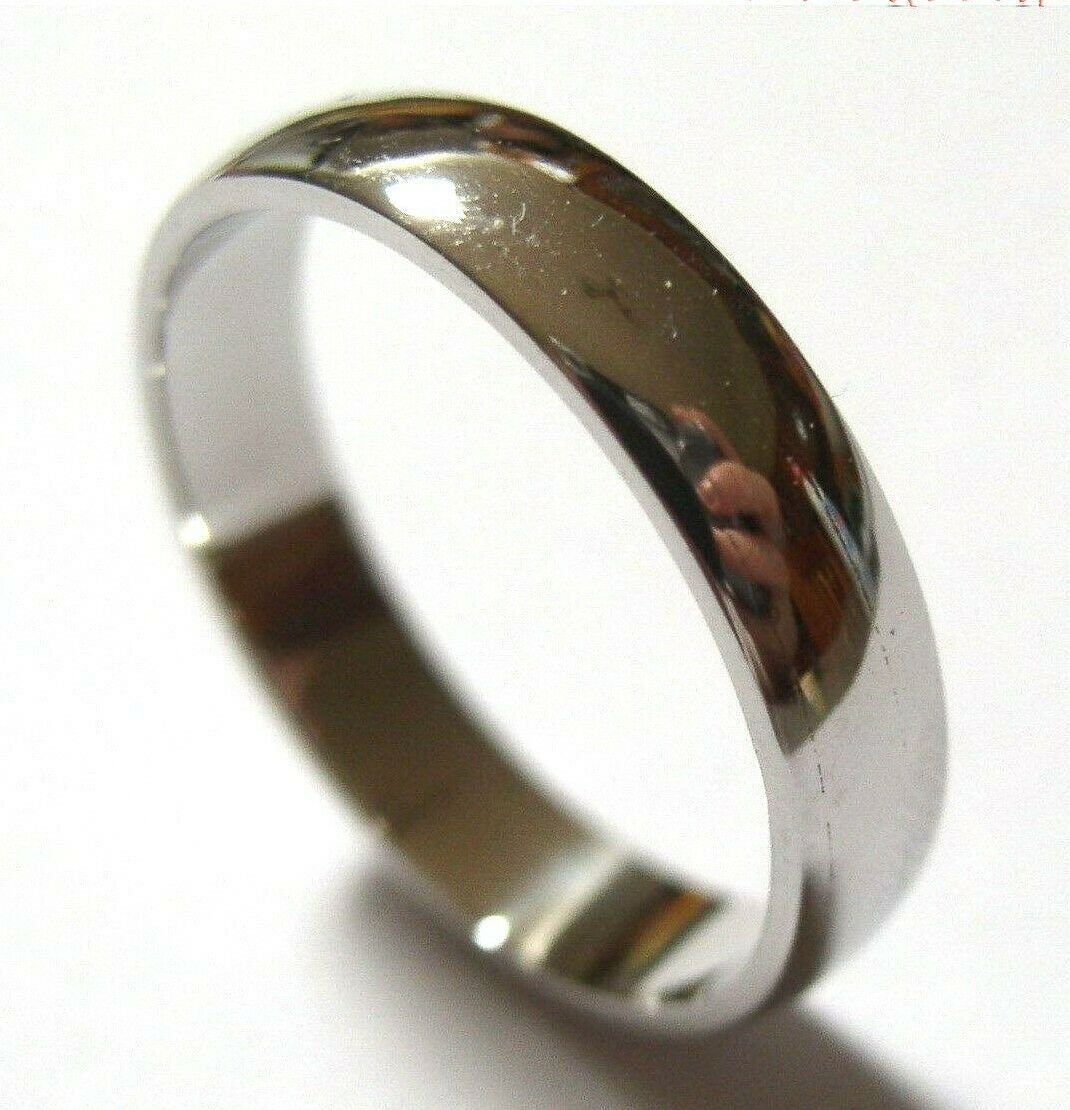 Kaedesigns Custom Made Solid 9ct 9kt White Gold Wedding Band Ring