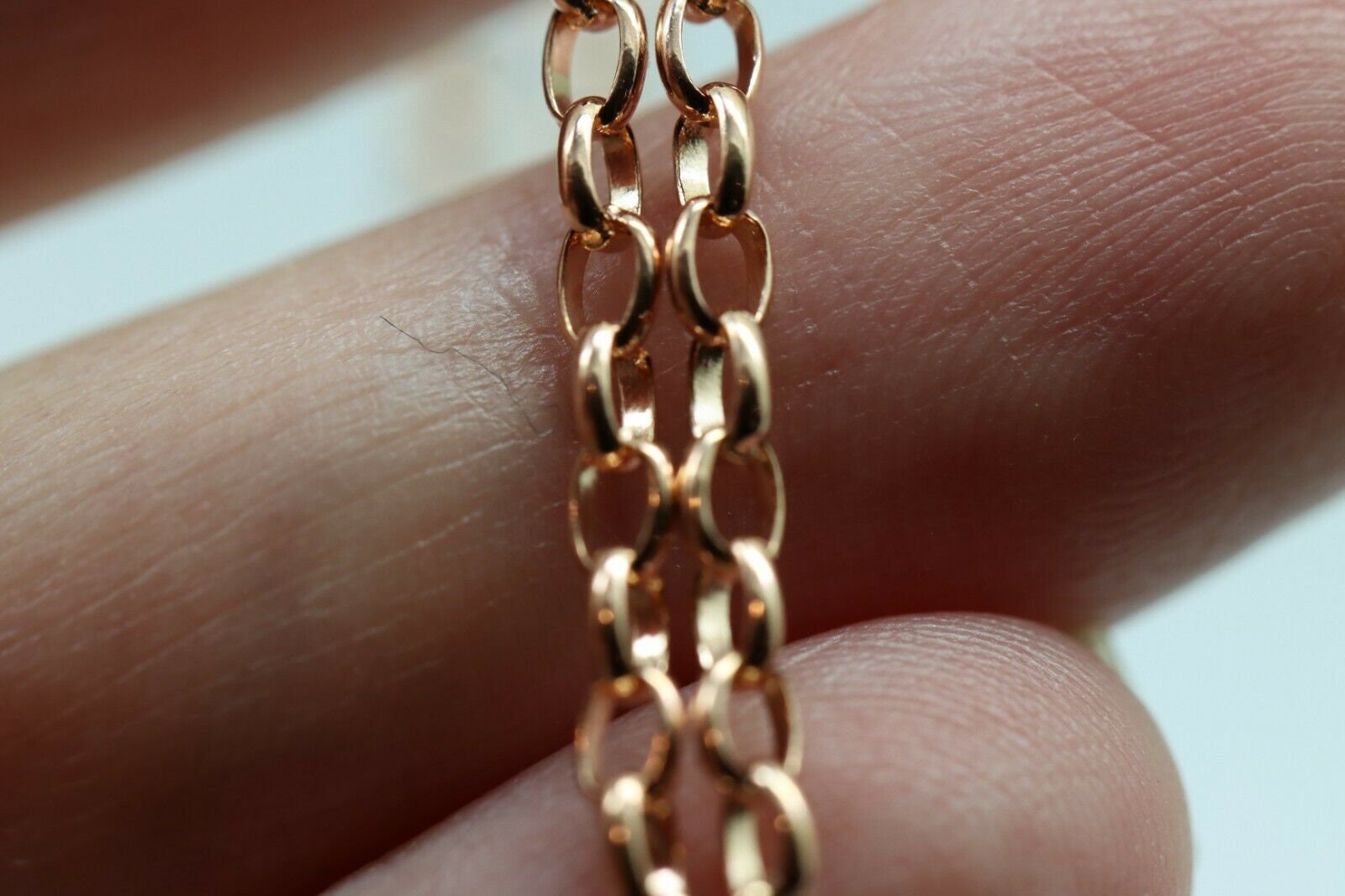Collana Uomo In Argento 925 - Catena Maglia Ovale Belcher 5mm - Lunghezza 28 Pollici (71 Cm)