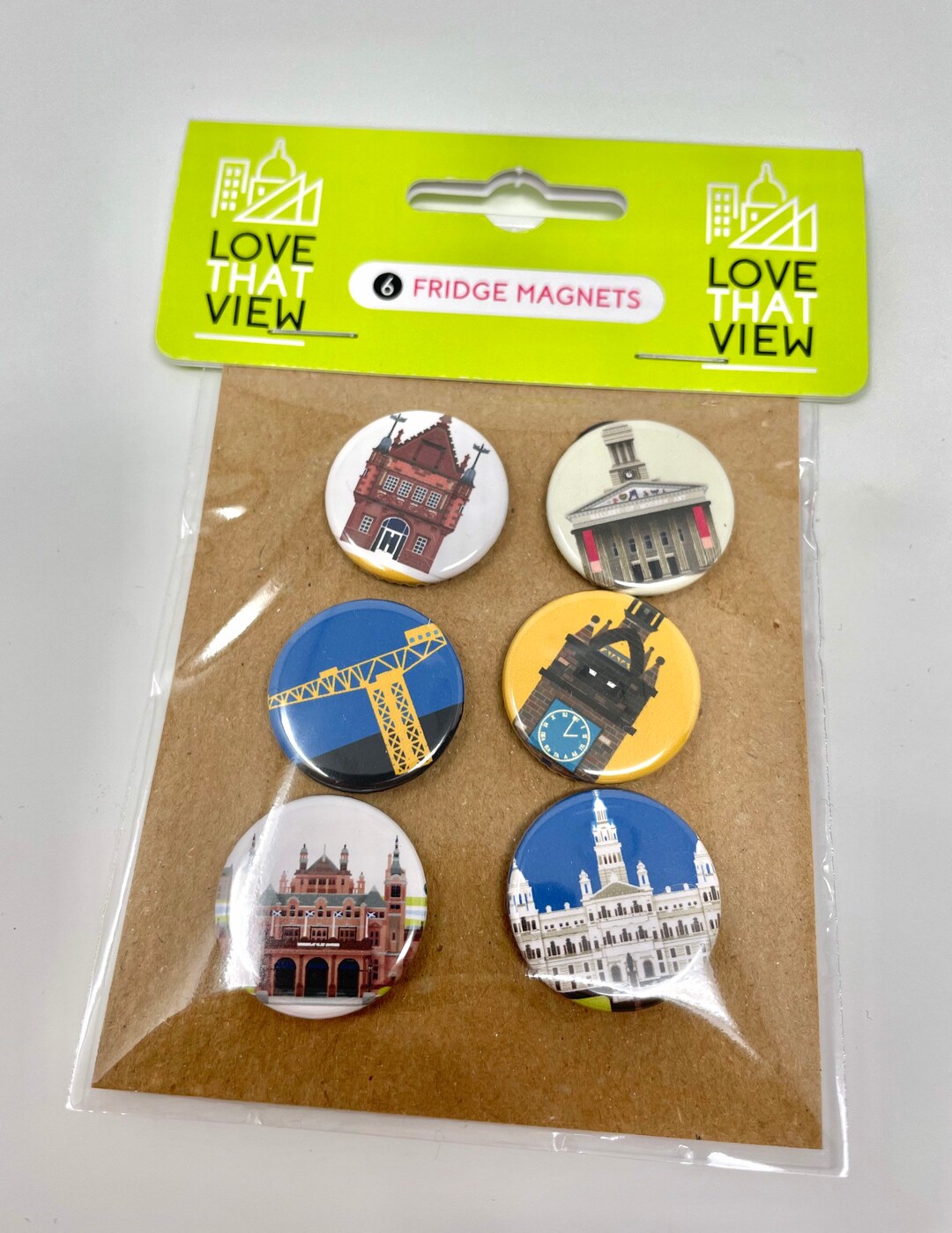 Glasgow Fridge pack of 6 Etsy UK