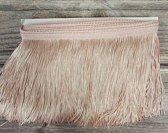 Blush Pink Fringe