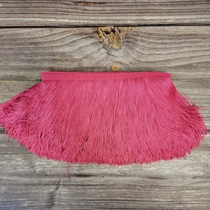 Rose Pink Fringe