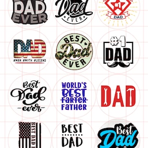 Dad Cardstock Cutouts