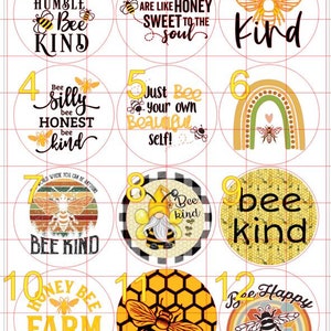 Bee 1 Cardstock Cutouts