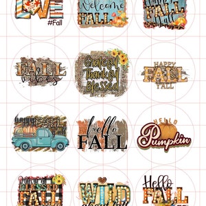Fall 2 Cardstock Cutouts