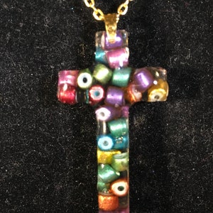 Fabulous Shimmer Bead Cross image 2