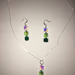 Stunning Swarovski Cube Jewelry
