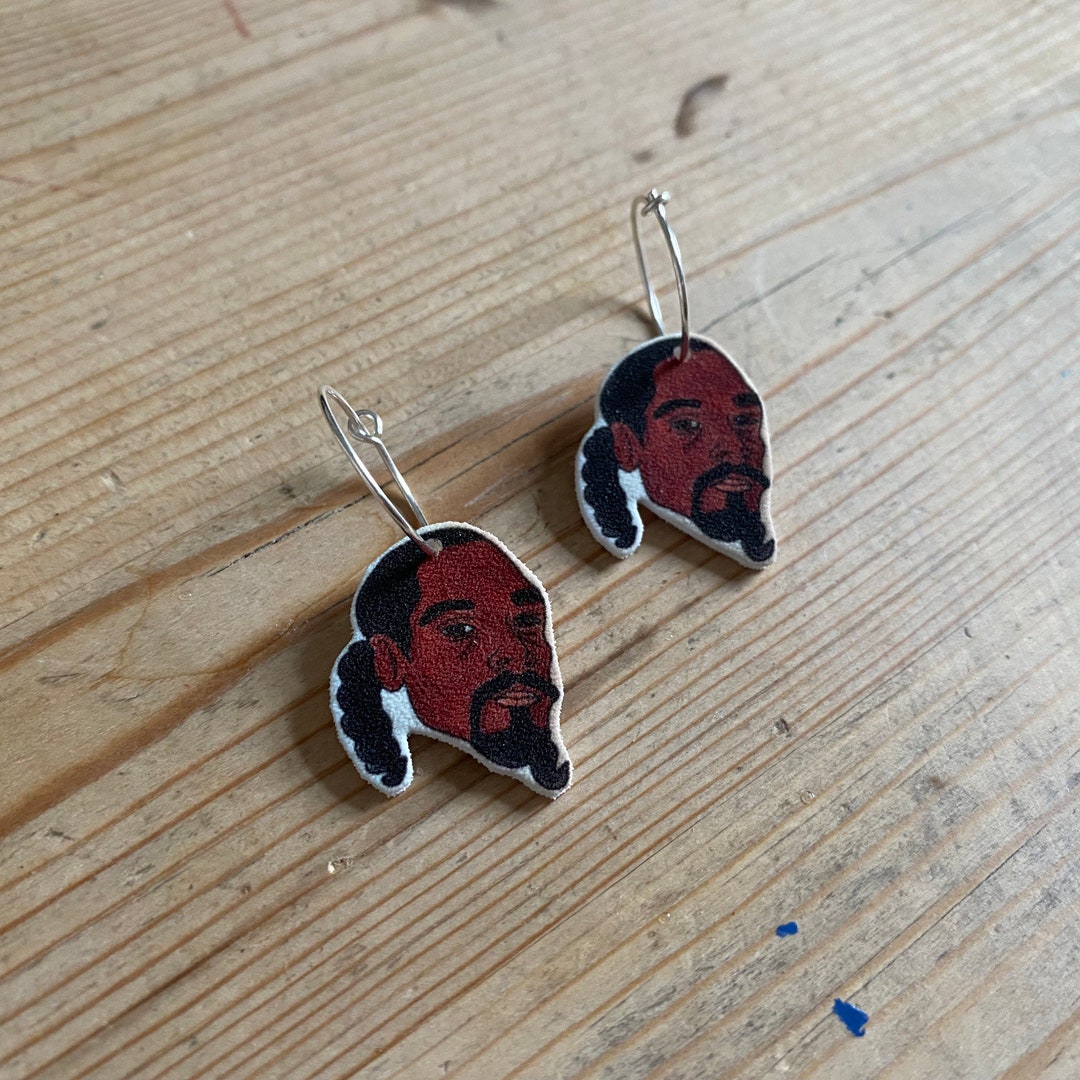 Snoop Dogg Statement Earrings Etsy Canada