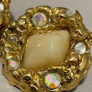 仏国Jacky de G 80'sVintageハートネックレス JACKY DE G. Paris Heart Pendant on Black Cord Vintage 1980