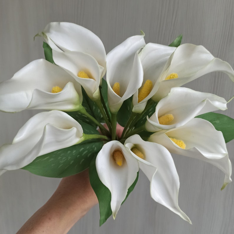 Calla Lily Luxury Calla Lilies Fake Calla for Bridal Etsy