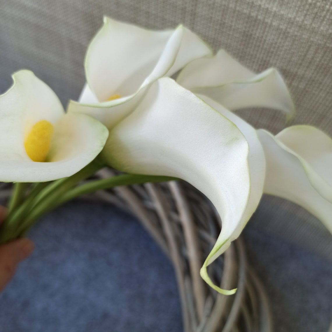 Calla Lily Luxury Calla Lilies Fake Calla for Bridal Etsy
