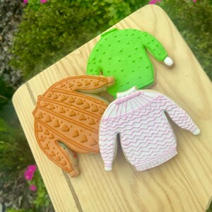 Sweater Weather Holiday Sugar Cookies