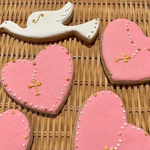 Baptism Celebration Religious Cookies