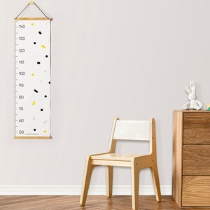 Height chart MIRA Modern Growth Chart Scandinavian Design Kids Room Decor High Quality Premium Baby Shower Gift Nursery Birth image 2