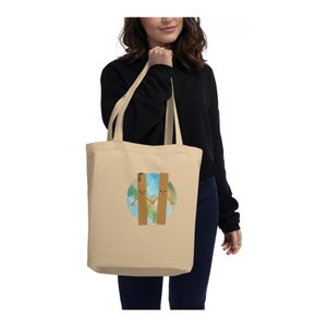Cute Churros Tote Bag - Perfect for Travelers who Love Churros - Hand-Holding Churros Design - Durable and Stylish Travel Gift