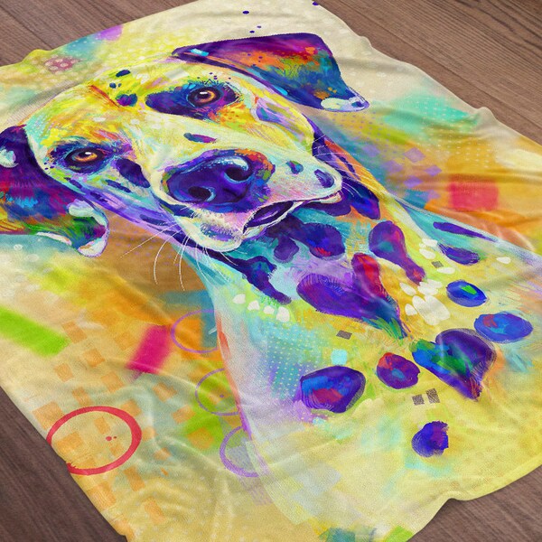 Dalmatian Baby Blanket Etsy