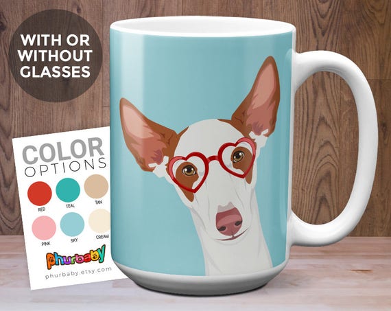 Wife Gift Dog Lover Gift Ibizan Hound Mug Coffee Mug Dog Gift Unique Coffee Mug Pet Mug Dog Mug Gift For Him Birthday Gift