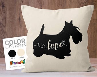Multicolor 14Hx14W Caroline's Treasures BB3569PW1414 Winter Snowflake Scottish Terrier Fabric Decorative Pillow Multicolor 14Hx14W Caroline's Treasures BB3569PW1414 Winter Snowflake Scottish Terrier Fabric Decorative Pillow