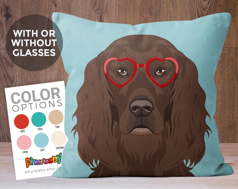Irish Setter Pillow Pet Gift Dog Gift Cute Gift For Her Etsy