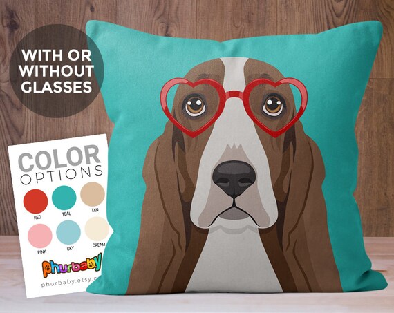 basset hound pillow