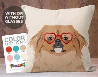 Pekingese Pillow | Girlfriend Gift | Pet Pillow | Wife Gift | Unique Throw Pillows | Best Friend Gift | Gift For Dog Owner | Dog Gift