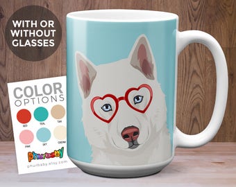 Husky Mug | Boyfriend Gift | Girlfriend Gift | Pet Mug | Wife Gift | Best Friend Gift | Dog Lover Gift | Tea Mug | Dog Mug | Wedding Gift