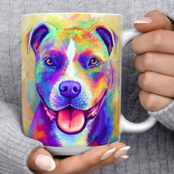 Pitbull Mug Etsy